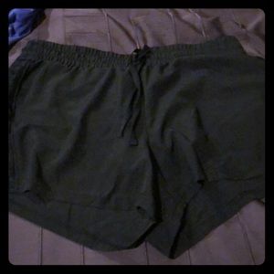 Black Fabletics running shorts M